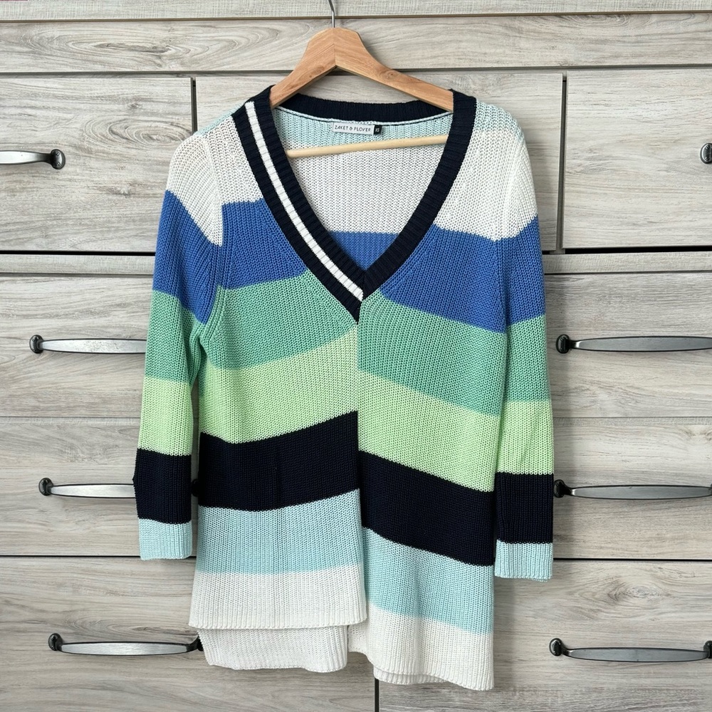WEEKEND by Z&P 100% Cotton Knit Top size XS